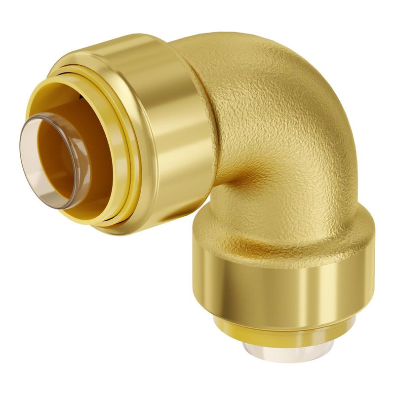 Push Fit Connector - Pipe Fittings, 1/2