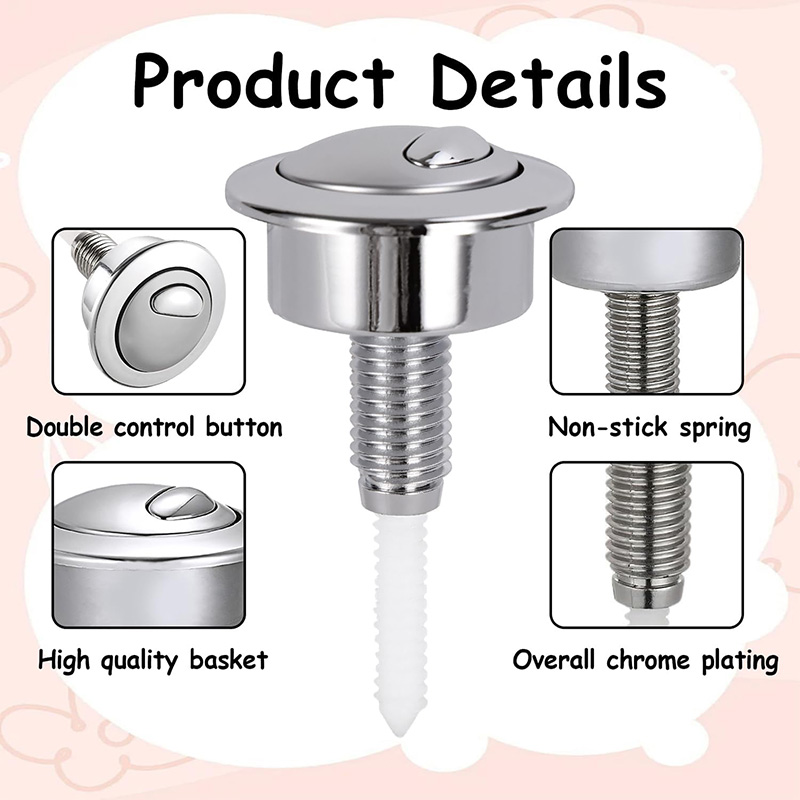 Dual Flush Toilet Button Flush - Toilet Fill Valve incelemesi ve fiyatı