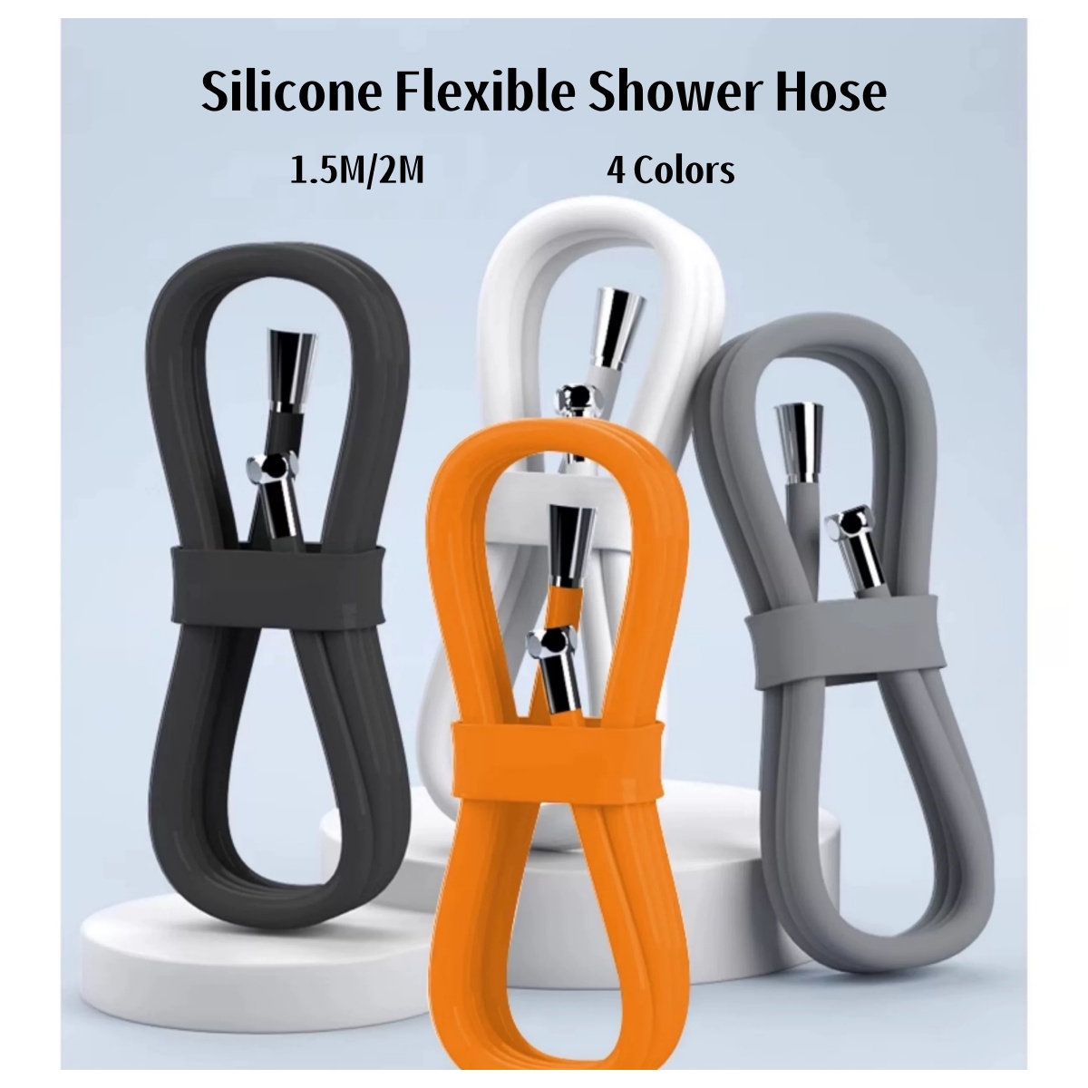 Silicone Flexible Shower Hose  - Silicone Tap Washer incelemesi ve fiyatı