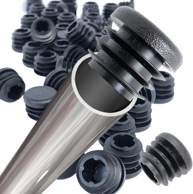 8 PCS Black Round Plastic Blan - Plastic Pipe Clip incelemesi ve fiyatı