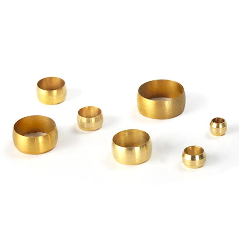 10Pcs Brass Double taper ferru - Compression Fitting Brass incelemesi ve fiyatı