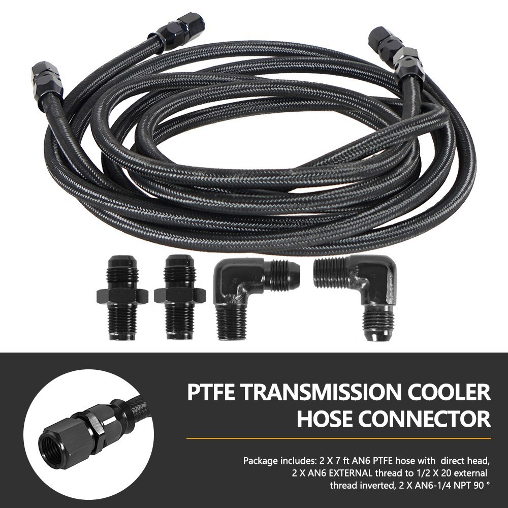 2 X 7Ft AN6 Flexible PTFE Tran - Flexible Hose Braided incelemesi ve fiyatı