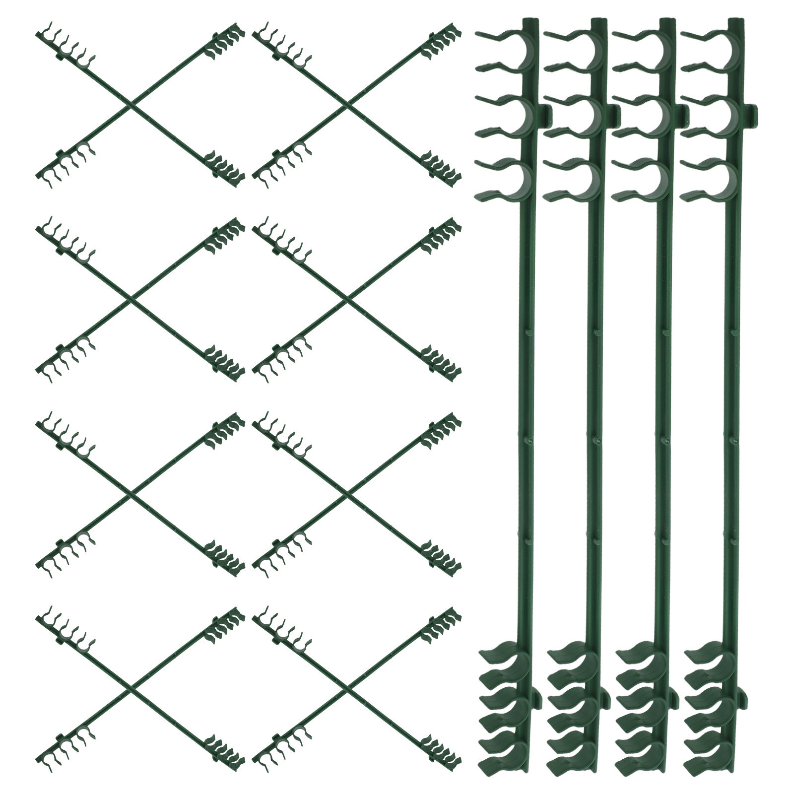 20Pcs Garden Buildings Tube Cl - Plastic Pipe Clip incelemesi ve fiyatı