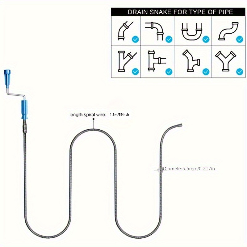 Telescopic Handle Flexible Ste - Drain Snake Flexible incelemesi ve fiyatı