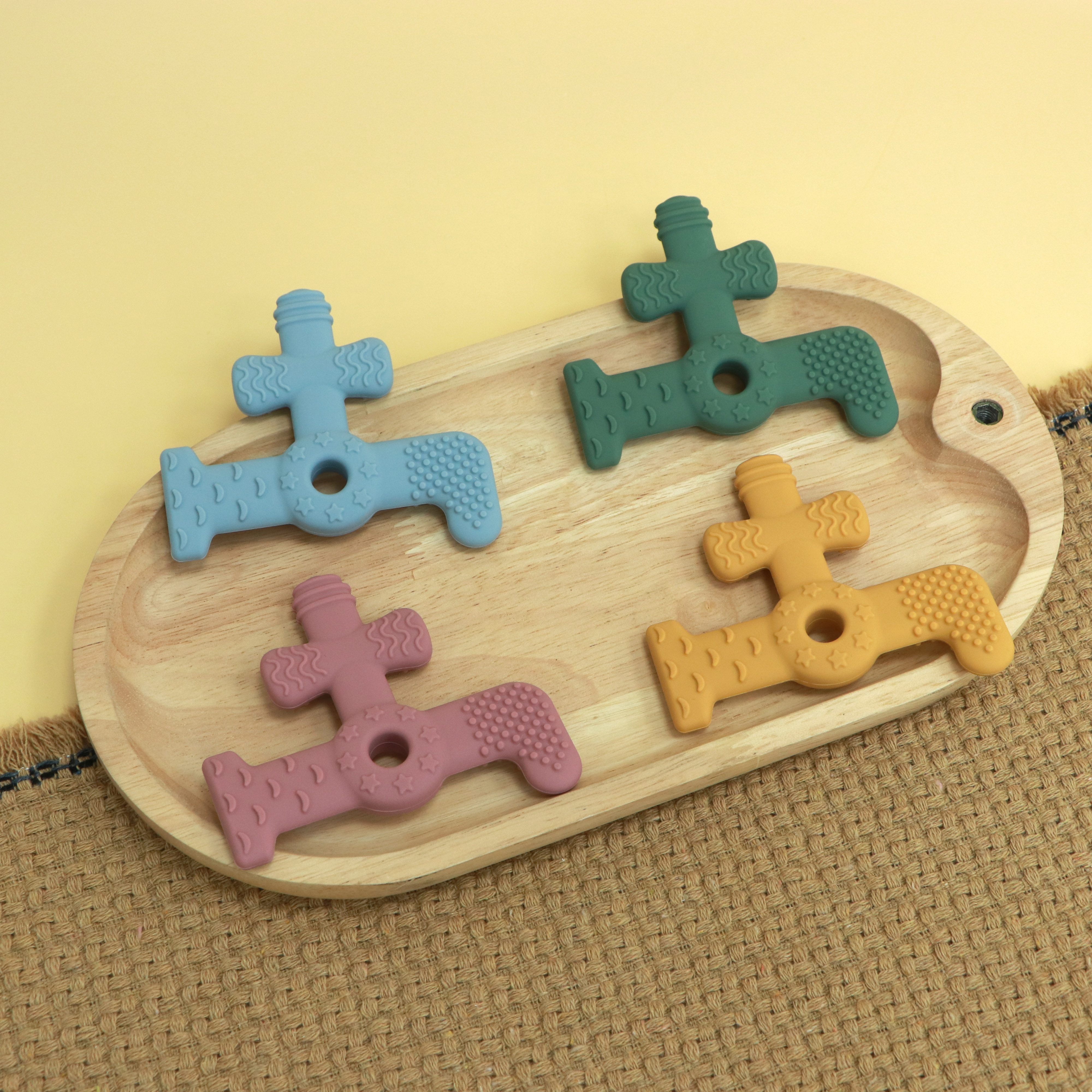 Faucet Shape Silicone Teether  - Silicone Tap Washer incelemesi ve fiyatı