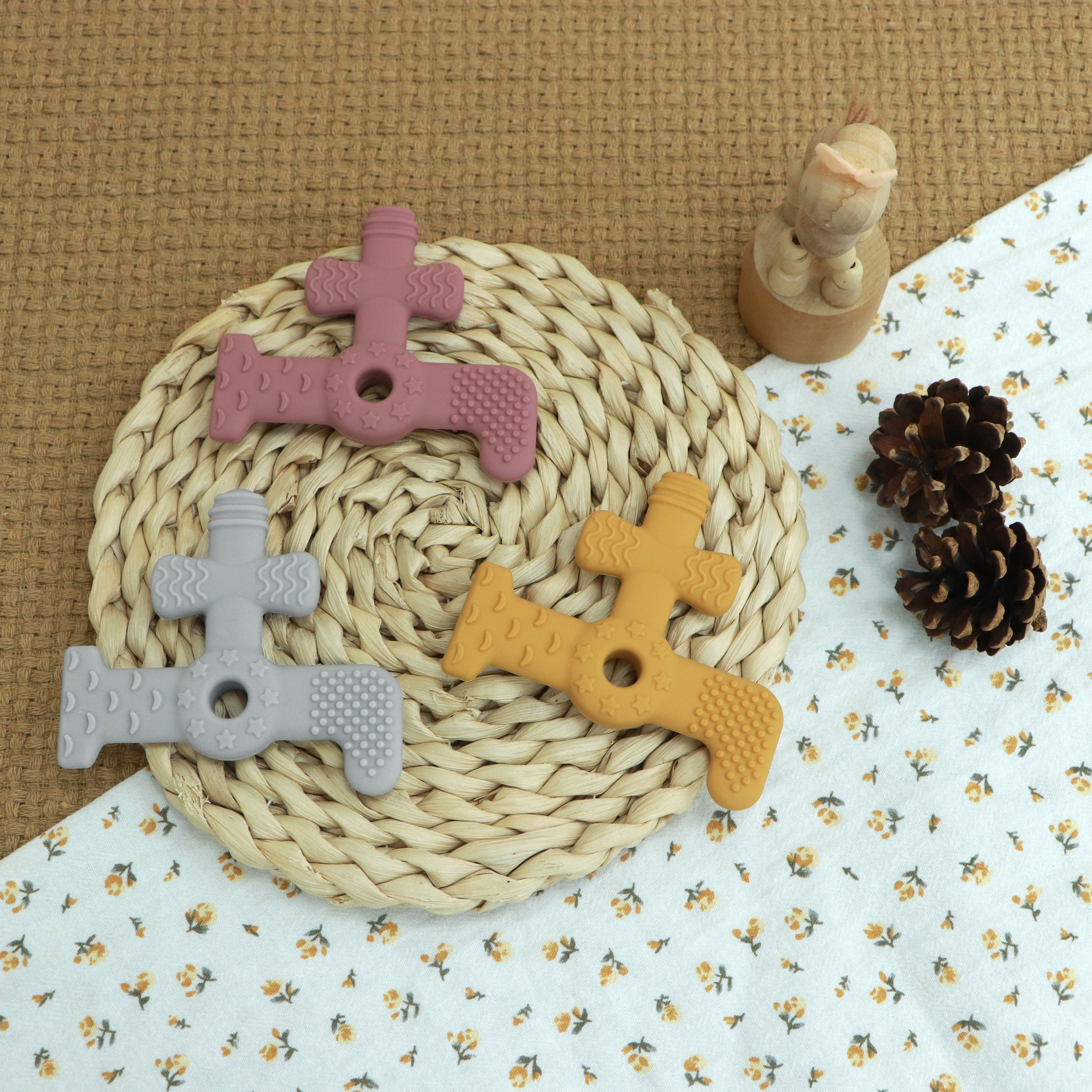 Faucet Shape Silicone Teether  - Silicone Tap Washer incelemesi ve fiyatı