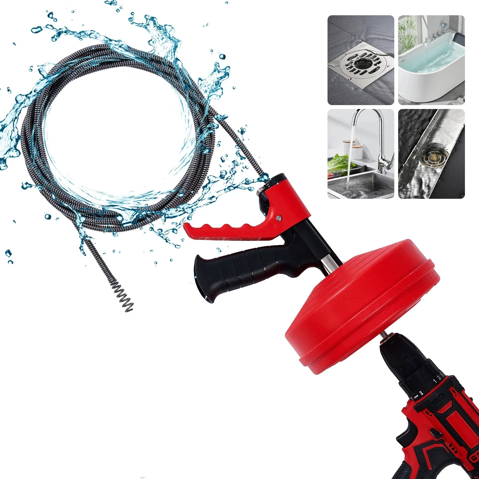 Drain Auger Clog Remover Flexi - Drain Snake Flexible incelemesi ve fiyatı