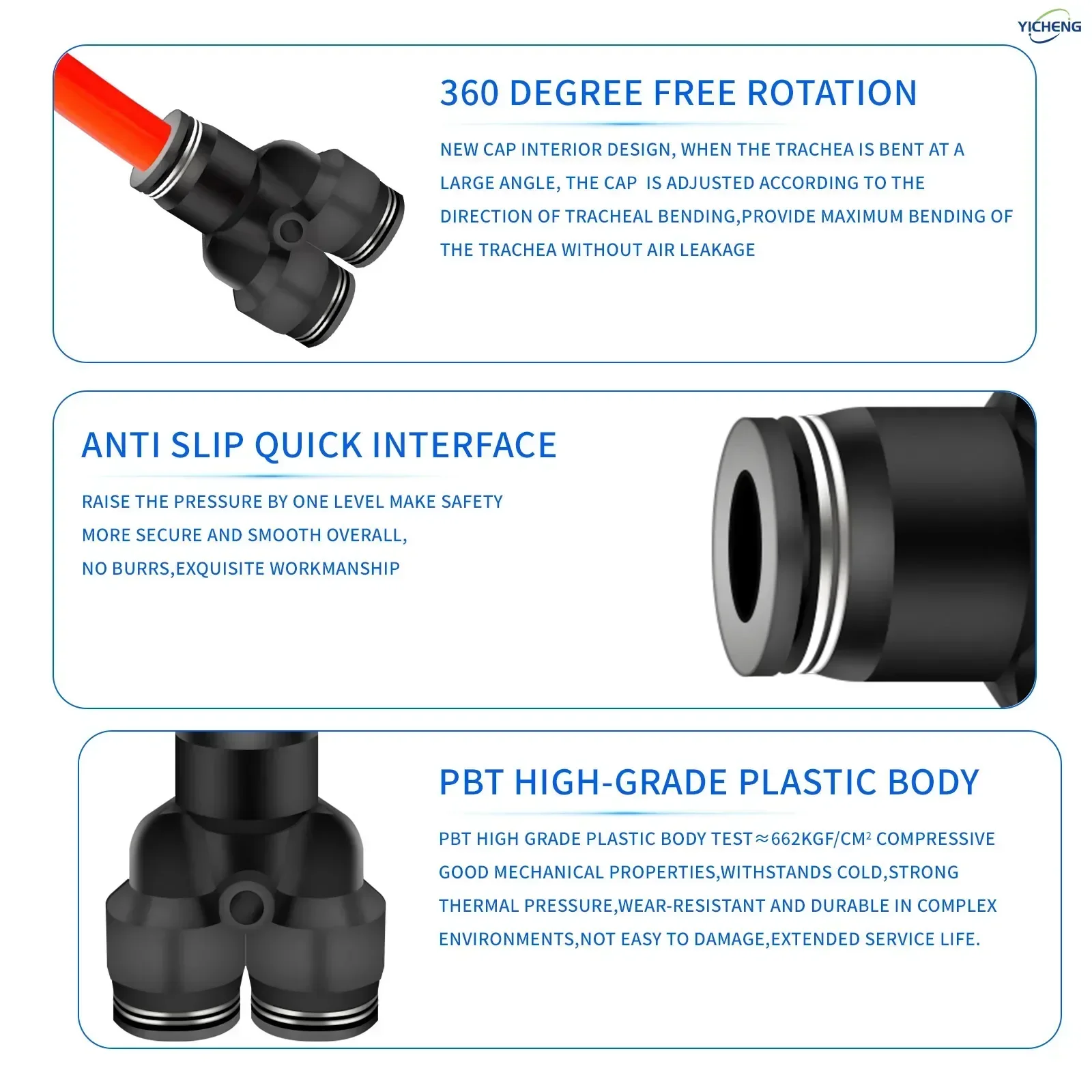 PNEUMATIC Hose Connector 6MM O - Push Fit Connector incelemesi ve fiyatı