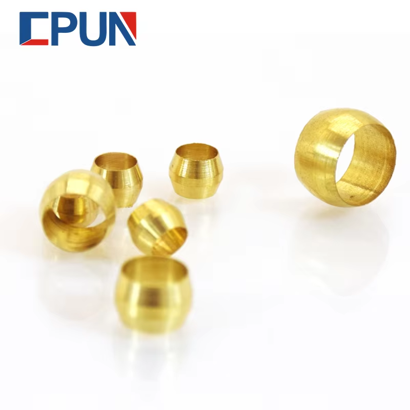 10pc Brass Double taper ferrul - Compression Fitting Brass incelemesi ve fiyatı