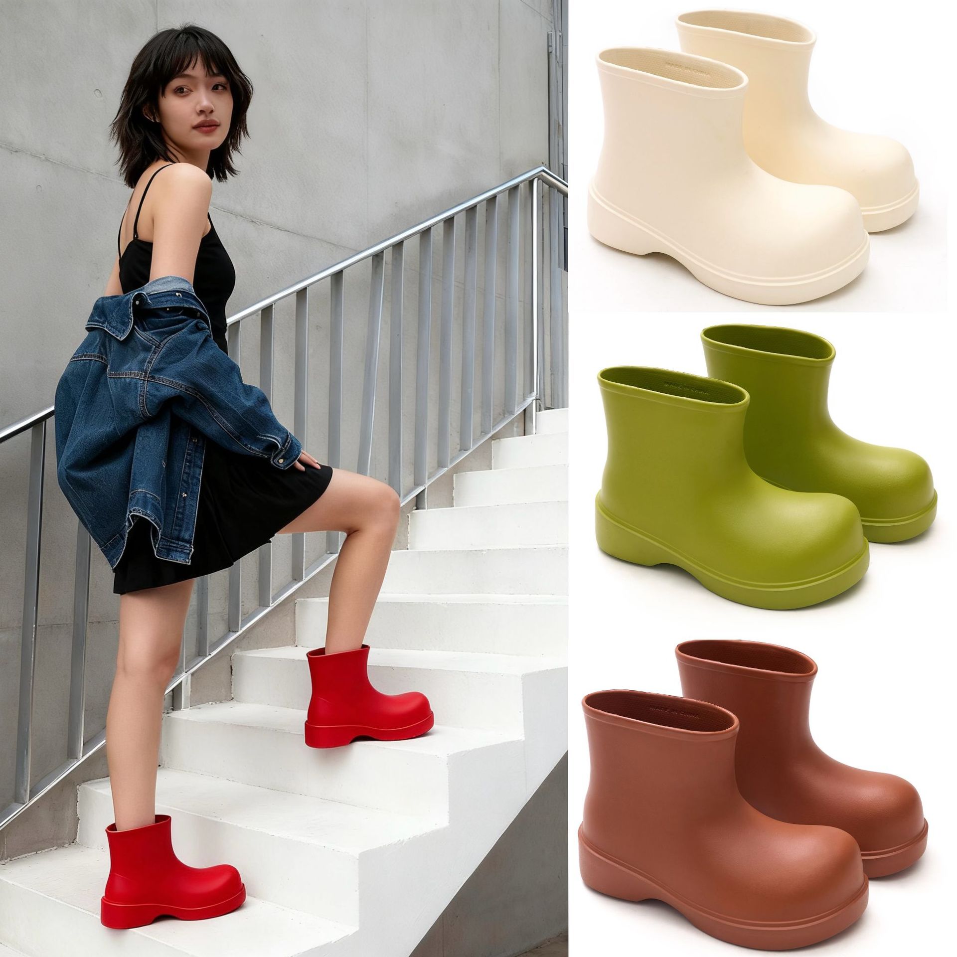 Korean rain boots 2025 women's - Pipe Bending Spring incelemesi ve fiyatı