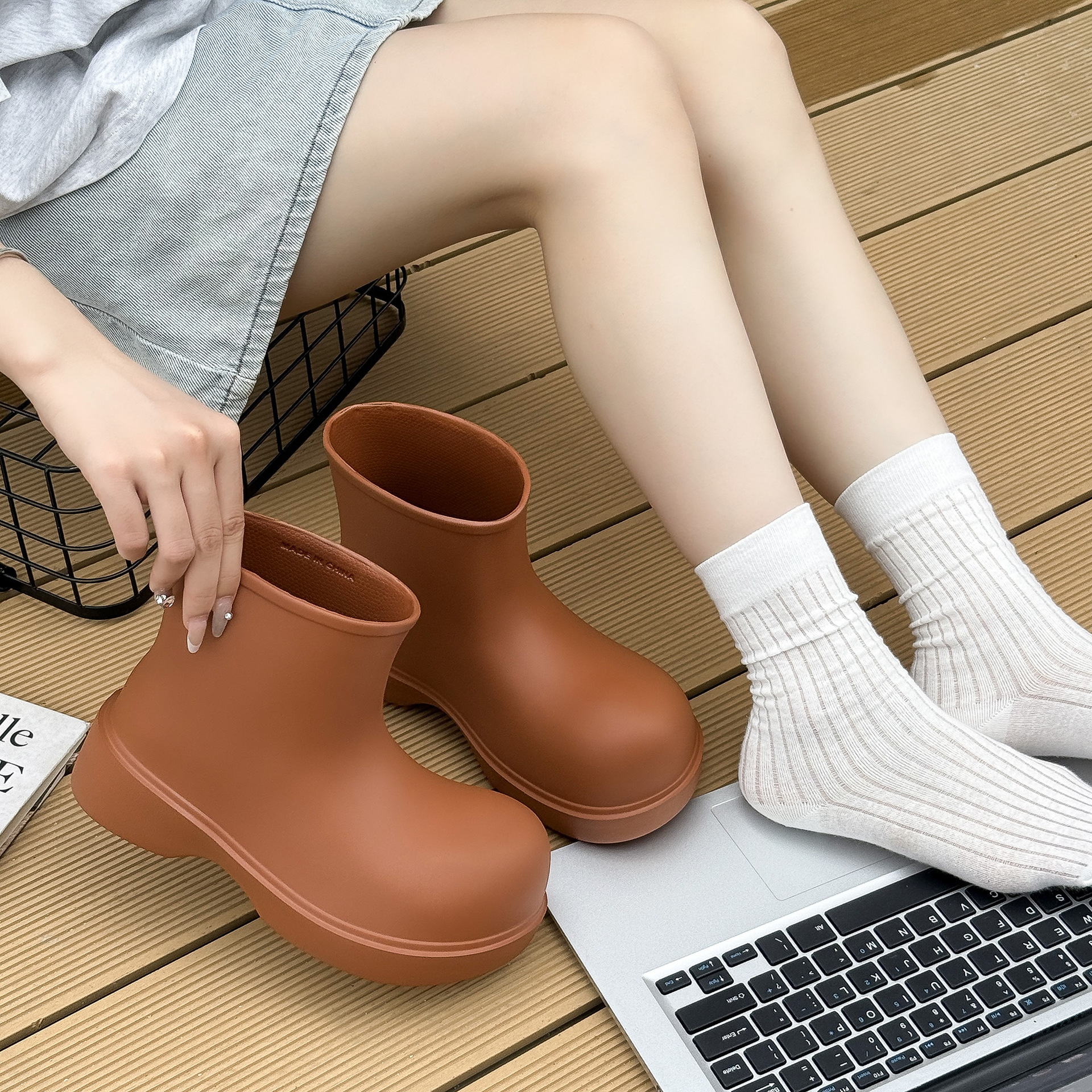 Korean rain boots 2025 women's - Pipe Bending Spring incelemesi ve fiyatı