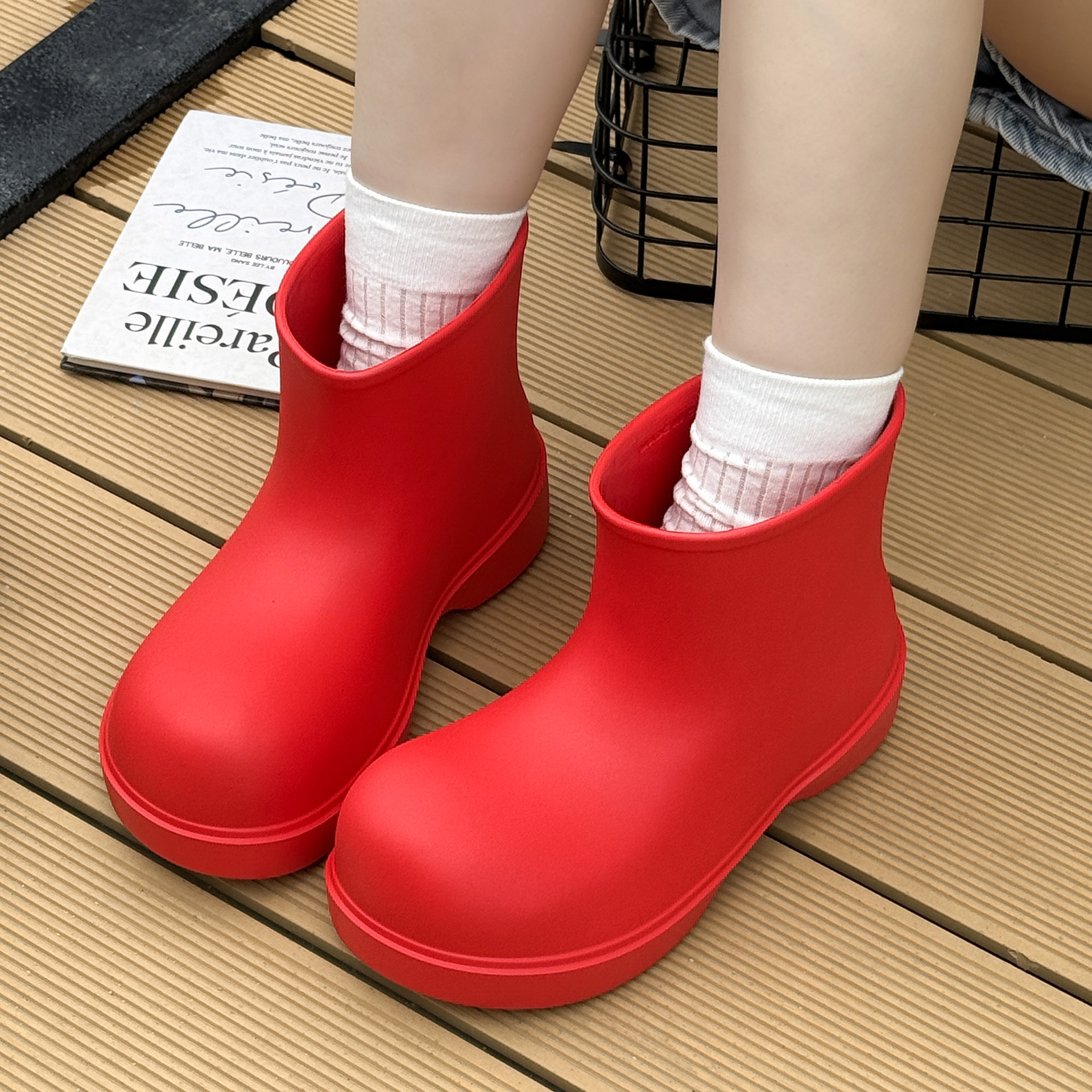 Korean rain boots 2025 women's - Pipe Bending Spring incelemesi ve fiyatı