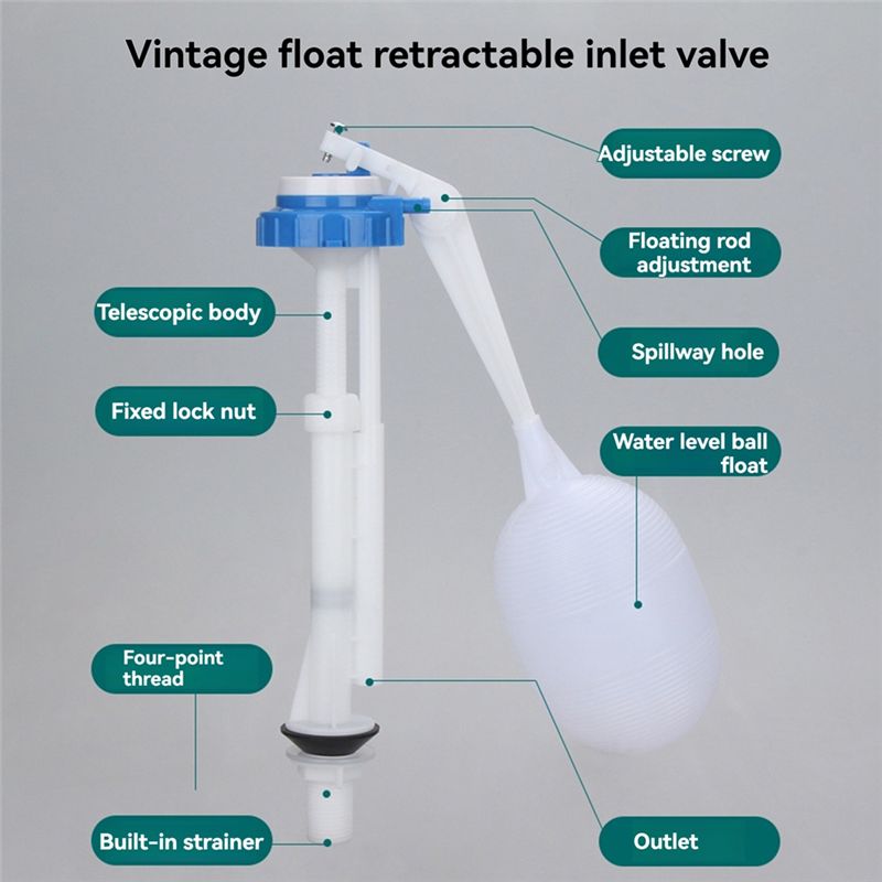 B52C Adjustable Old Type Toile - Float Ball Valve incelemesi ve fiyatı