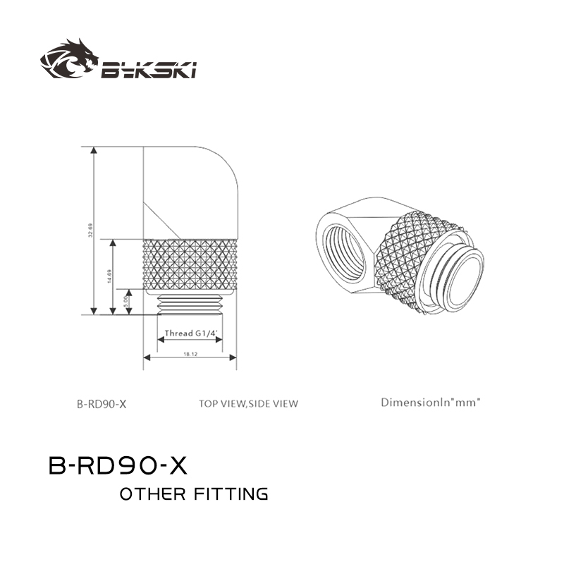 BYKSKI G1/4'' 90 Degree Rotary - Compression Fitting Brass incelemesi ve fiyatı