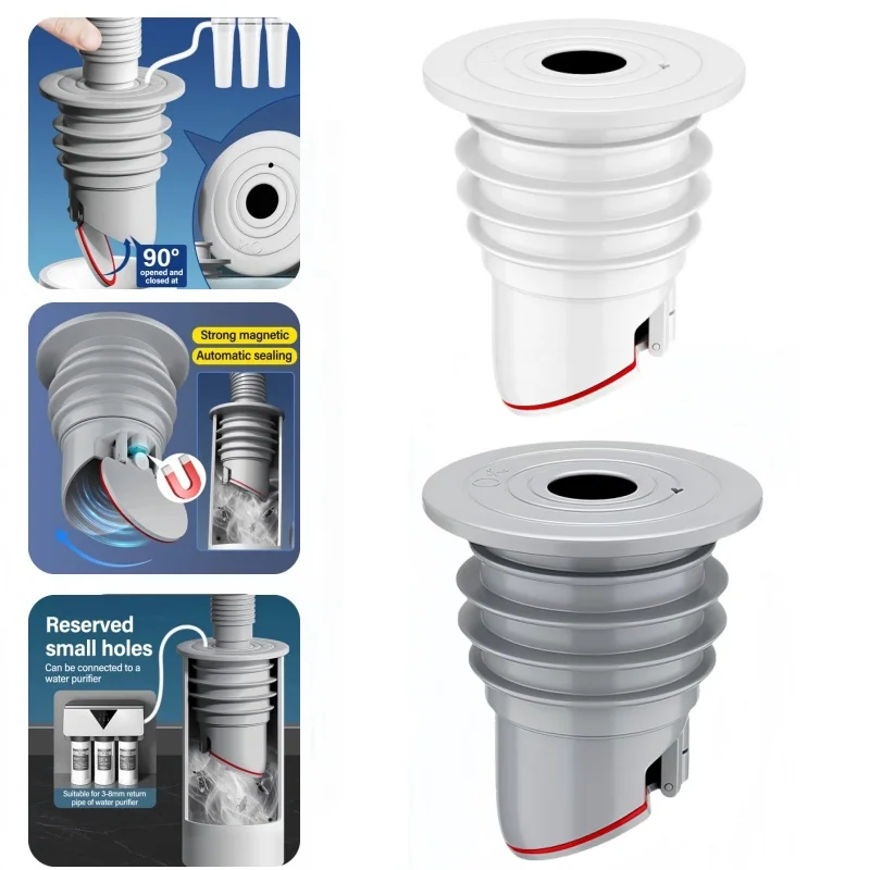 Silicone Sink Stopper Sewer Pi - Drain Pipe Clip incelemesi ve fiyatı