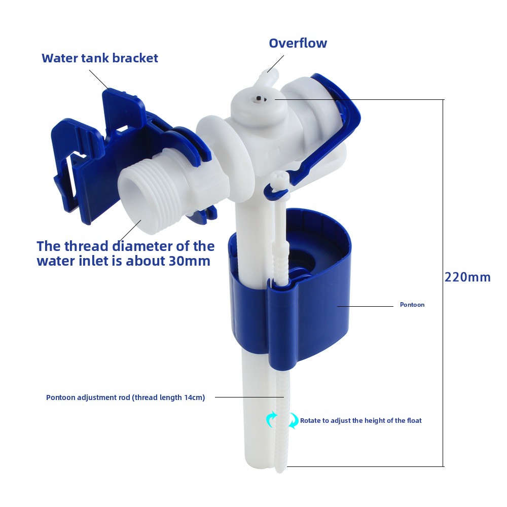Toilet Fill Valve Flushing Val - Toilet Fill Valve incelemesi ve fiyatı