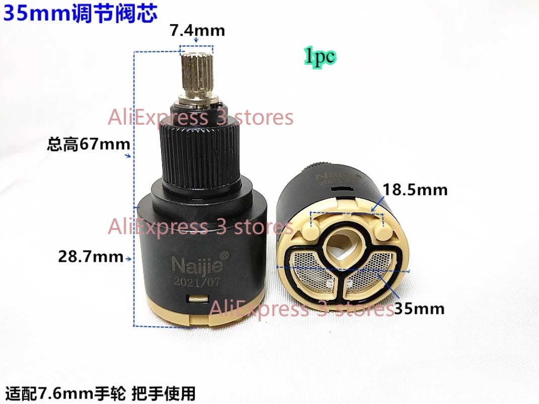 1pcs 28mm/35mm/40mm Water Mixe - Basin Mixer Cartridge incelemesi ve fiyatı