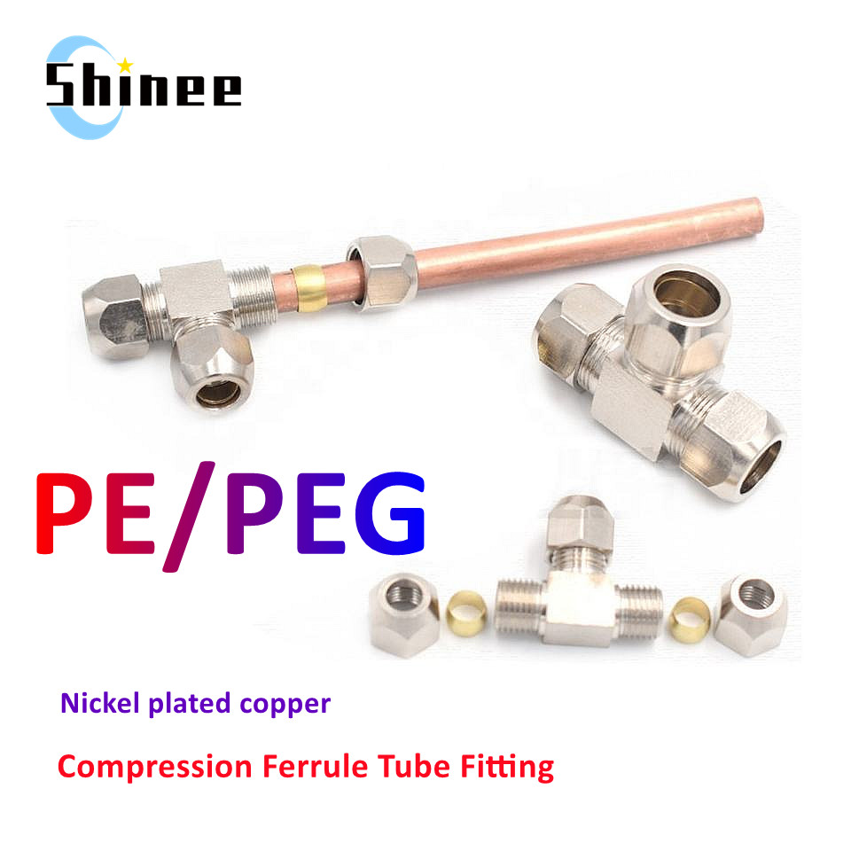 1PCS Pneumatic Fittings Brass  - Compression Fitting Brass incelemesi ve fiyatı