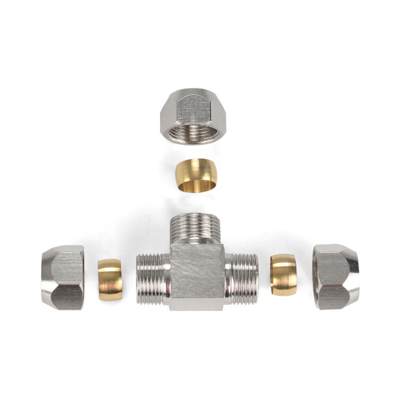 1PCS Pneumatic Fittings Brass  - Compression Fitting Brass incelemesi ve fiyatı