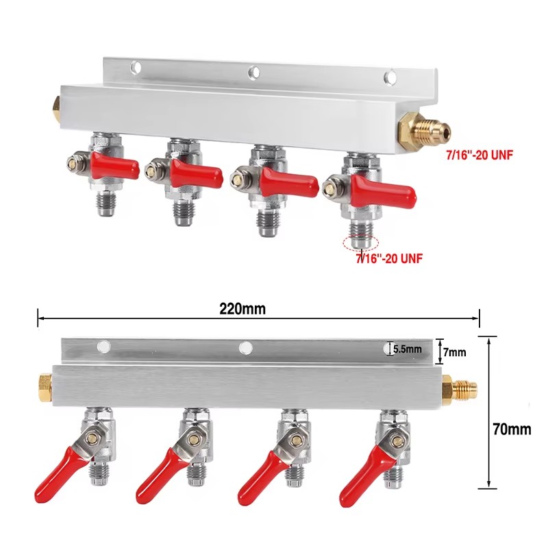 IMAICTUU 4 Way Gas Manifold Co - Push Fit Connector incelemesi ve fiyatı