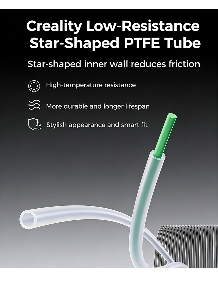 Creality Low-Resistance Star S - Ptfe Tape Thread incelemesi ve fiyatı