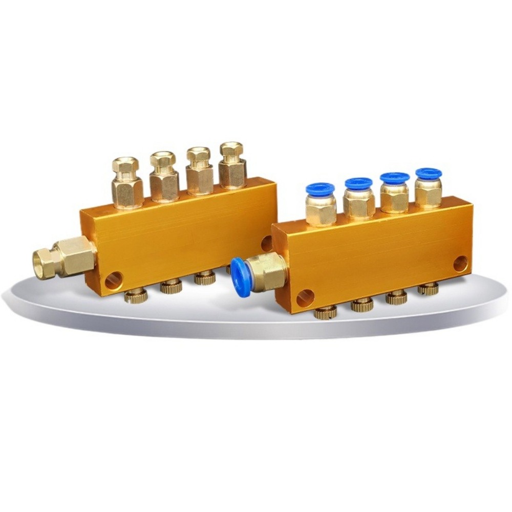 2-12 Ways Aluminium Brass Lube - Compression Fitting Brass incelemesi ve fiyatı