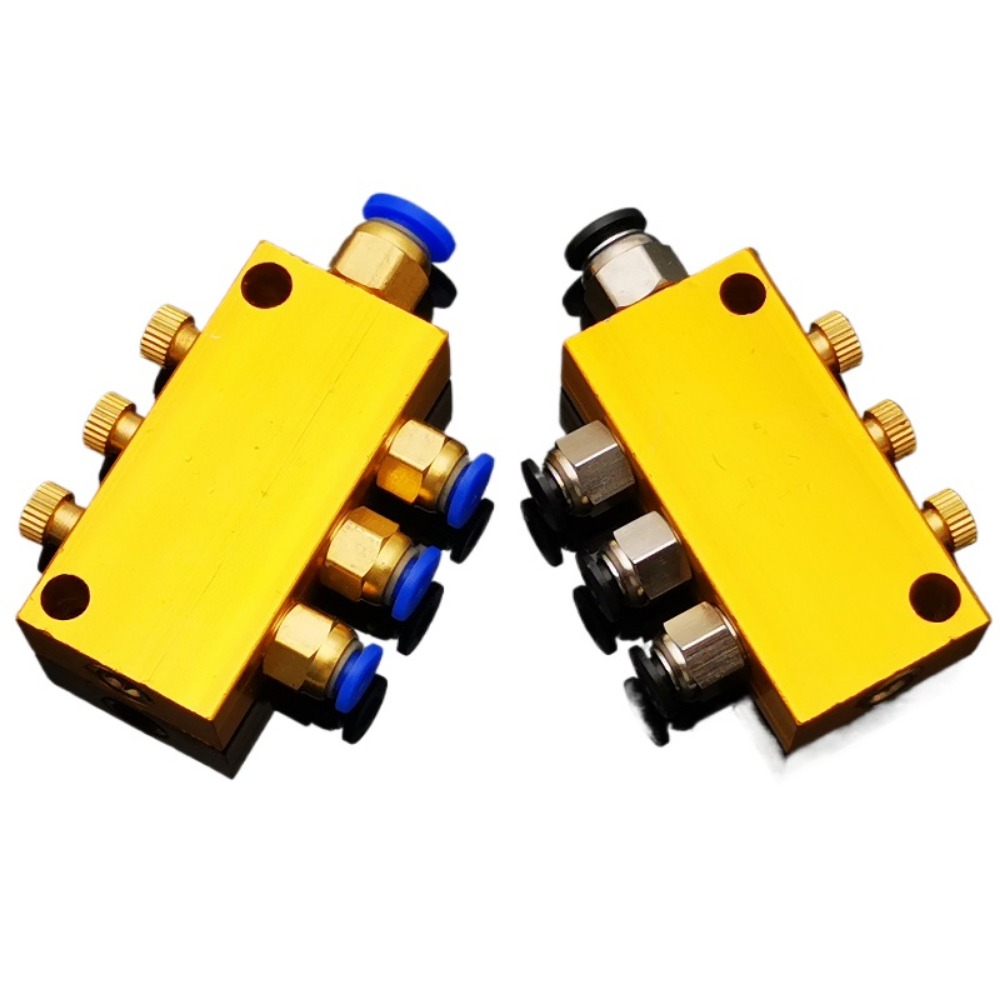 2-12 Ways Aluminium Brass Lube - Compression Fitting Brass incelemesi ve fiyatı