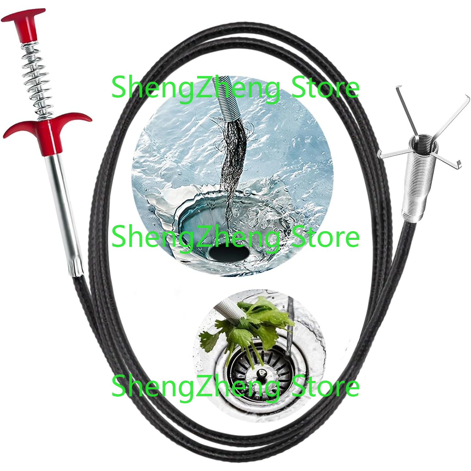 1Pcs Drain Snake Hair Drain Cl - Drain Snake Flexible incelemesi ve fiyatı