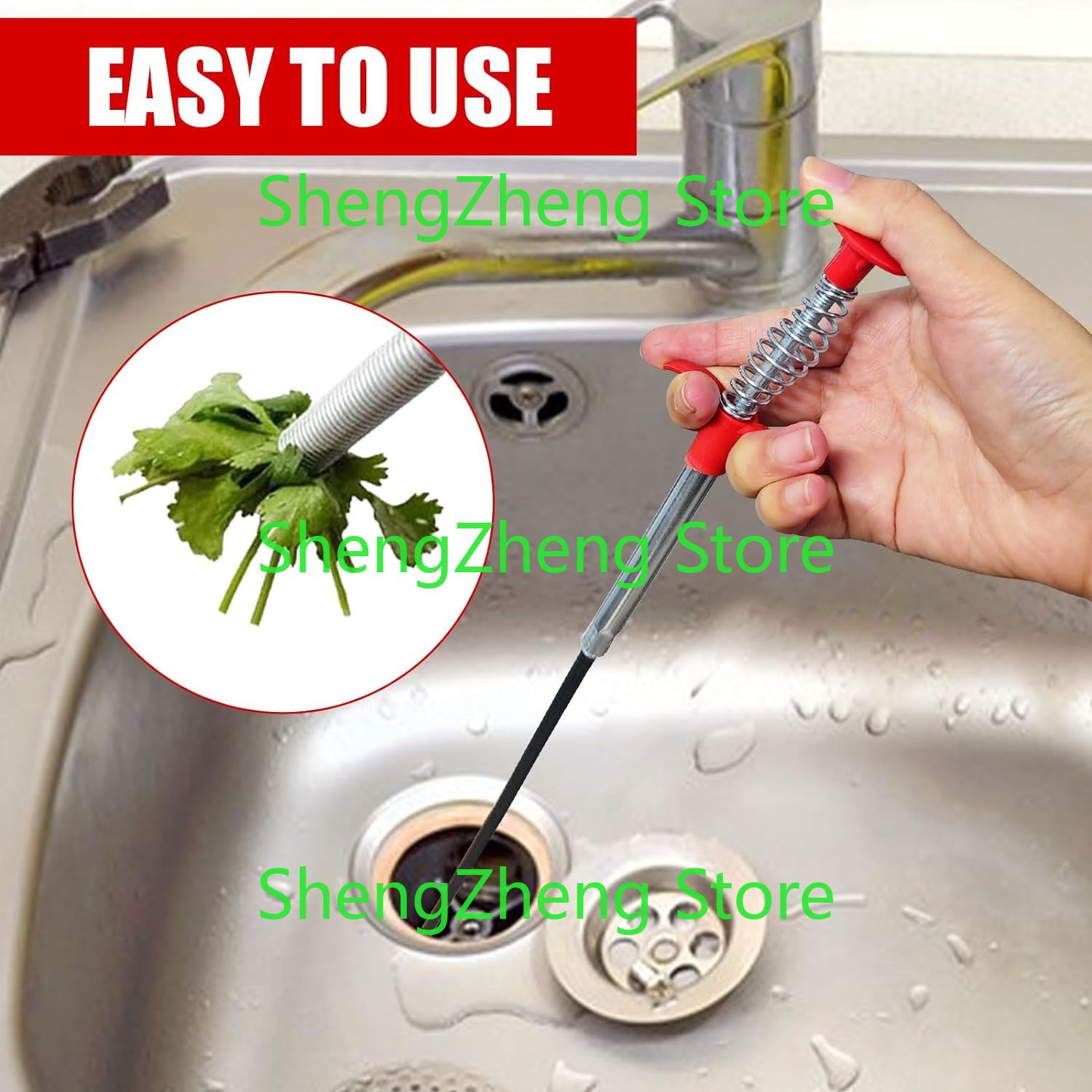 1Pcs Drain Snake Hair Drain Cl - Drain Snake Flexible incelemesi ve fiyatı