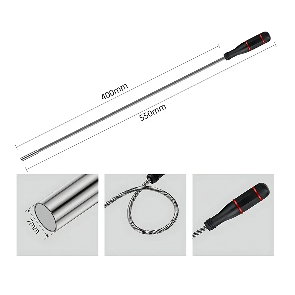 Flexible Magnetic Pickup Tool  - Drain Snake Flexible incelemesi ve fiyatı