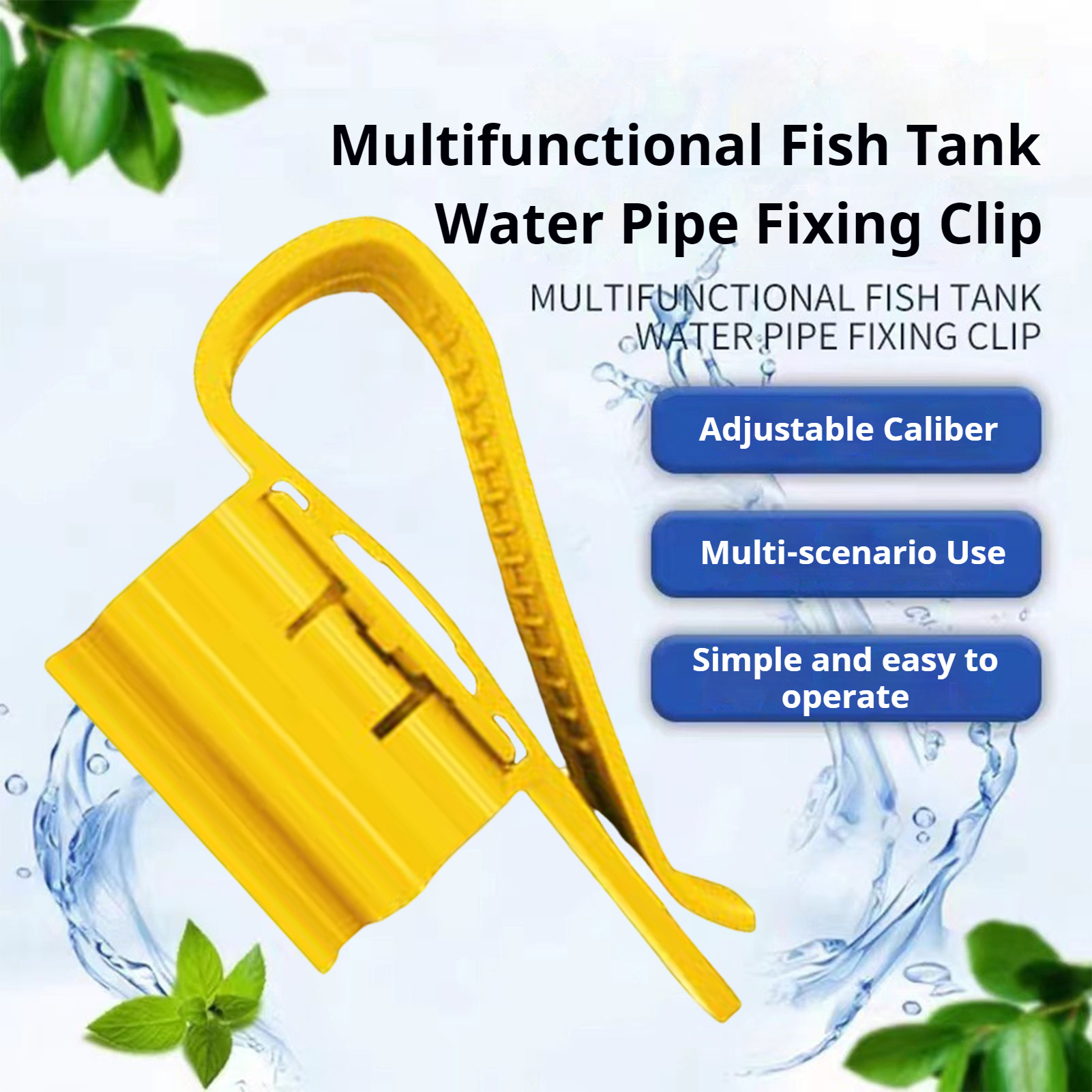 Aquarium Tube Holder Clip Fish - Plastic Pipe Clip incelemesi ve fiyatı