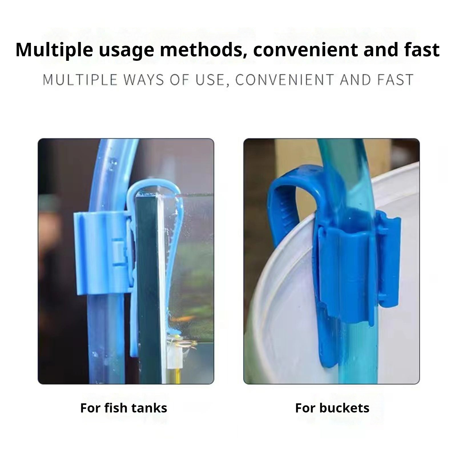 Aquarium Tube Holder Clip Fish - Plastic Pipe Clip incelemesi ve fiyatı