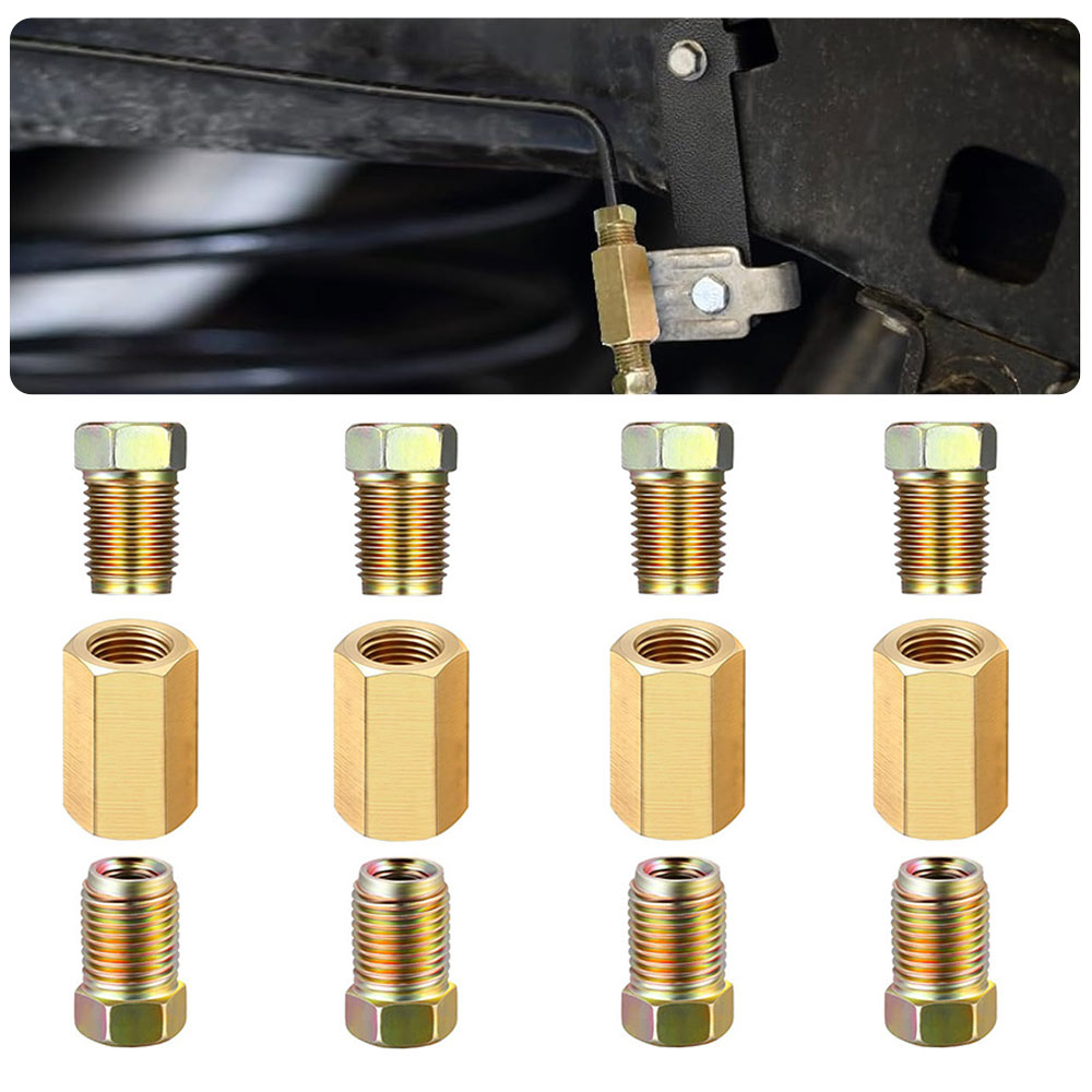 12pcs 3/16 (3/8-24 Inverted) B - Compression Fitting Brass incelemesi ve fiyatı
