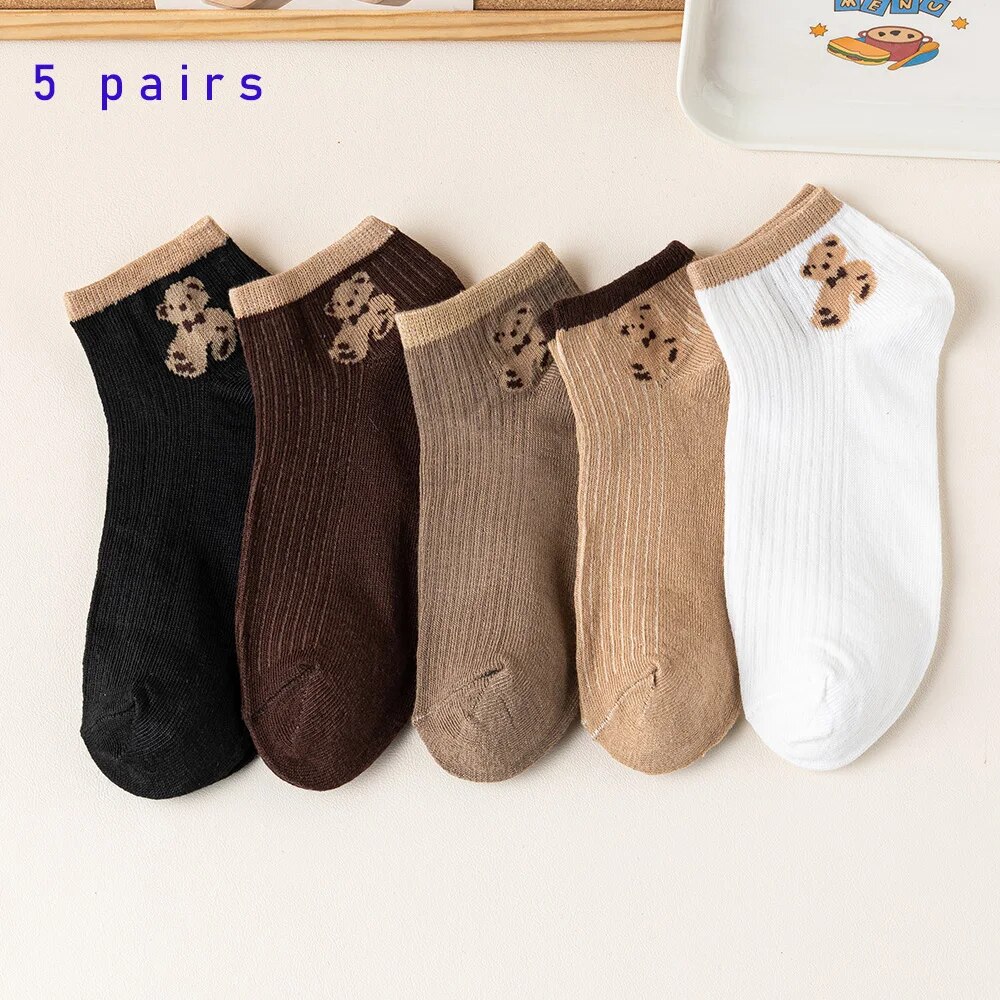 4/5/6/8 Pairs of Cute Teddy Be - Pipe Bending Spring incelemesi ve fiyatı