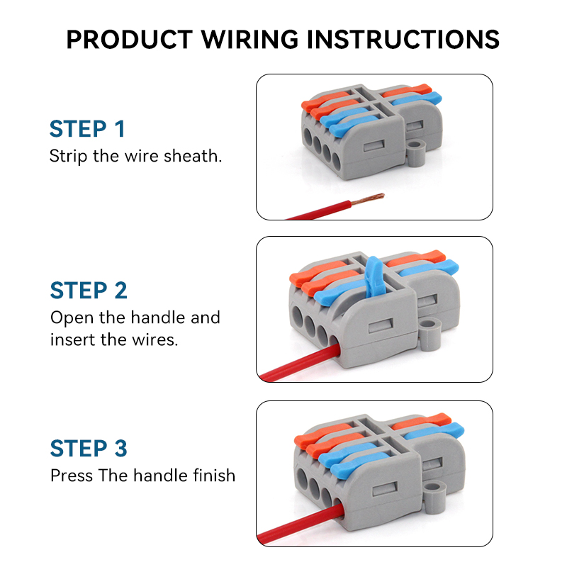 1/5/10 PCS Mini Fast Wiring Ca - Push Fit Connector incelemesi ve fiyatı