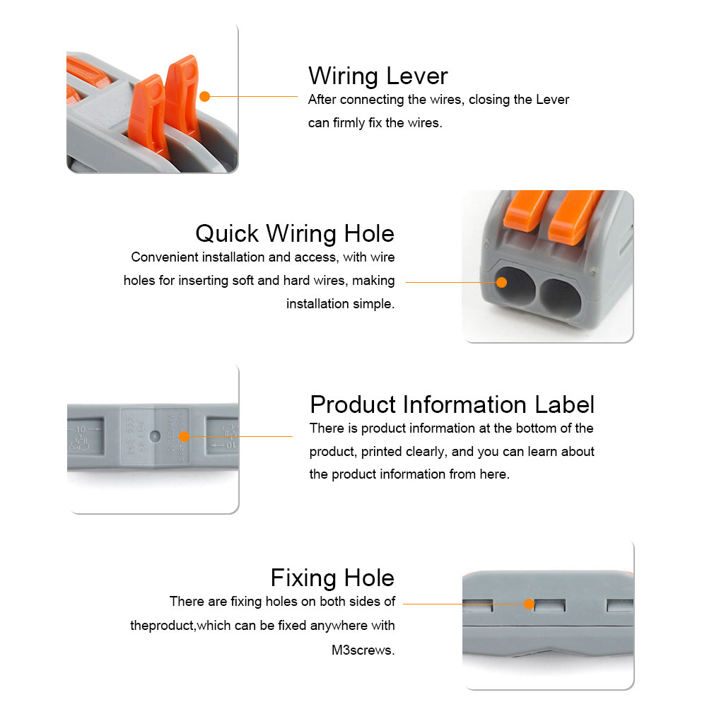 DIY GO 22PCS Lever Wire Connec - Push Fit Connector incelemesi ve fiyatı