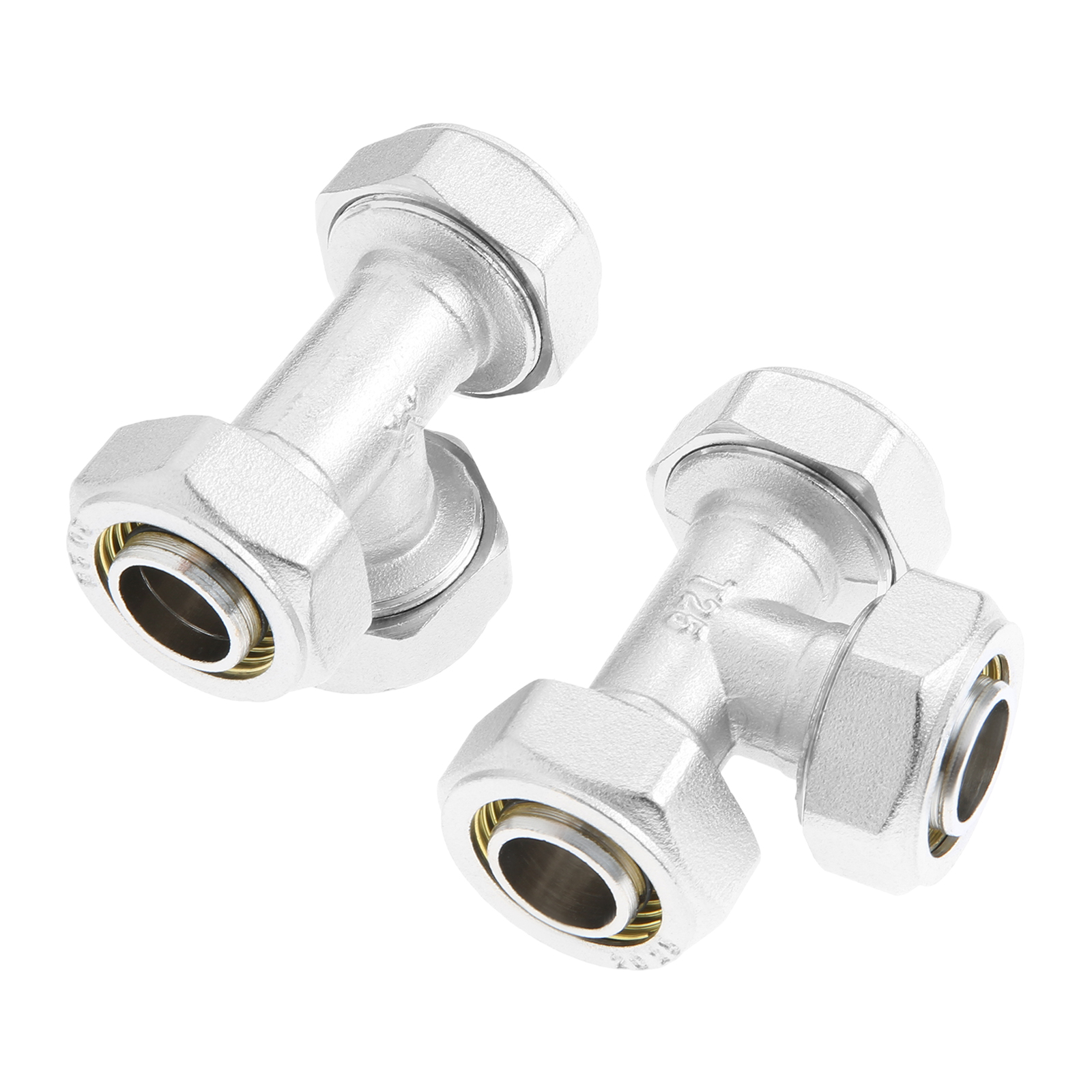 2Pcs 3/4’’ Tee Air Line Fittin - Compression Fitting Brass incelemesi ve fiyatı