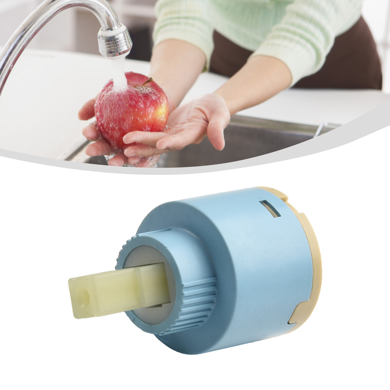 1pc Ceramic Cartridge 35mm/40m - Basin Mixer Cartridge incelemesi ve fiyatı