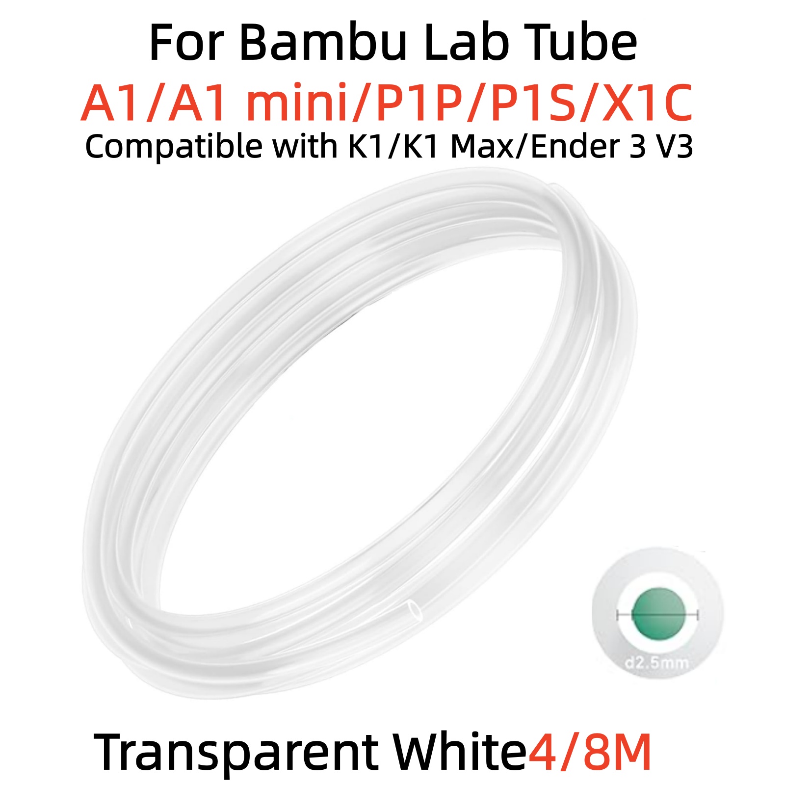 For Bambu Lab Ptfe Tube P1P AM - Ptfe Tape Thread incelemesi ve fiyatı