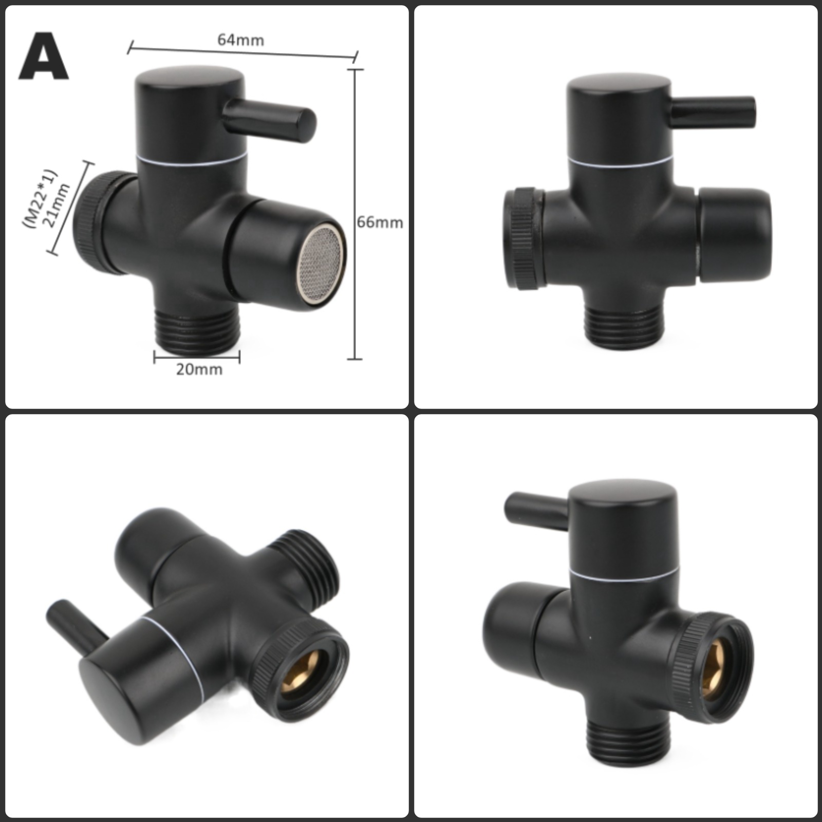 Black Brass Shower Arm Adapter - Shower Valve Cartridge incelemesi ve fiyatı