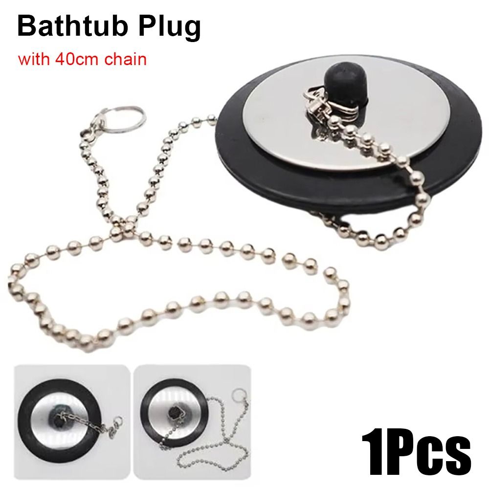 1Pcs Durable Rubber Tub Stoppe - Drain Pipe Clip incelemesi ve fiyatı