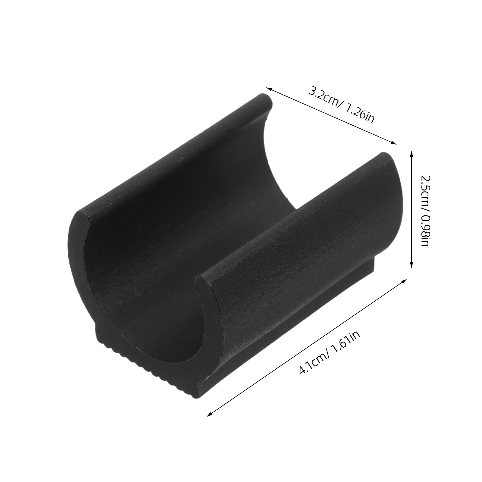 20Pcs Chair Pipe Clamp Black P - Plastic Pipe Clip incelemesi ve fiyatı