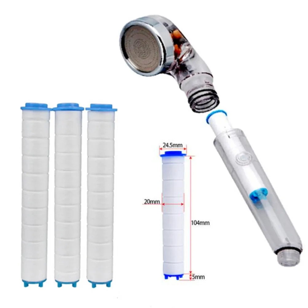 2pcs Round PP Cotton Filter ca - Shower Valve Cartridge incelemesi ve fiyatı