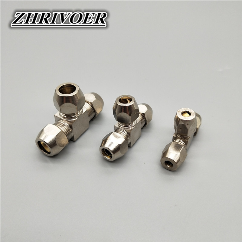 1Pcs Pneumatic Fittings Brass  - Compression Fitting Brass incelemesi ve fiyatı