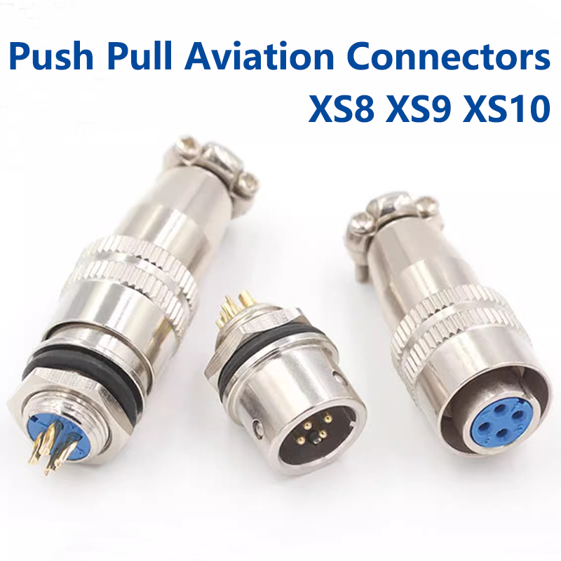 5/20PCS XS8 XS9 XS10 Aviation  - Push Fit Connector incelemesi ve fiyatı