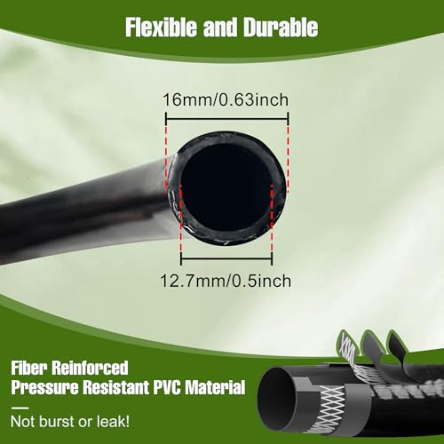 100FT 1/2 Inch Drip Irrigation - Push Fit Connector incelemesi ve fiyatı