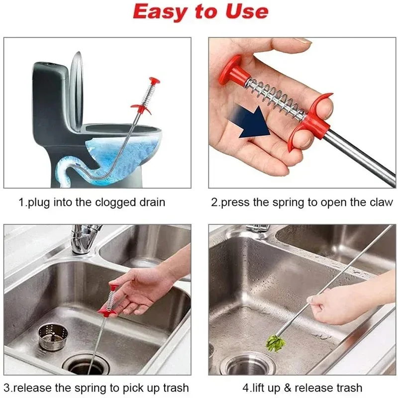 Flexible Spring Snake Drain Pi - Drain Snake Flexible incelemesi ve fiyatı