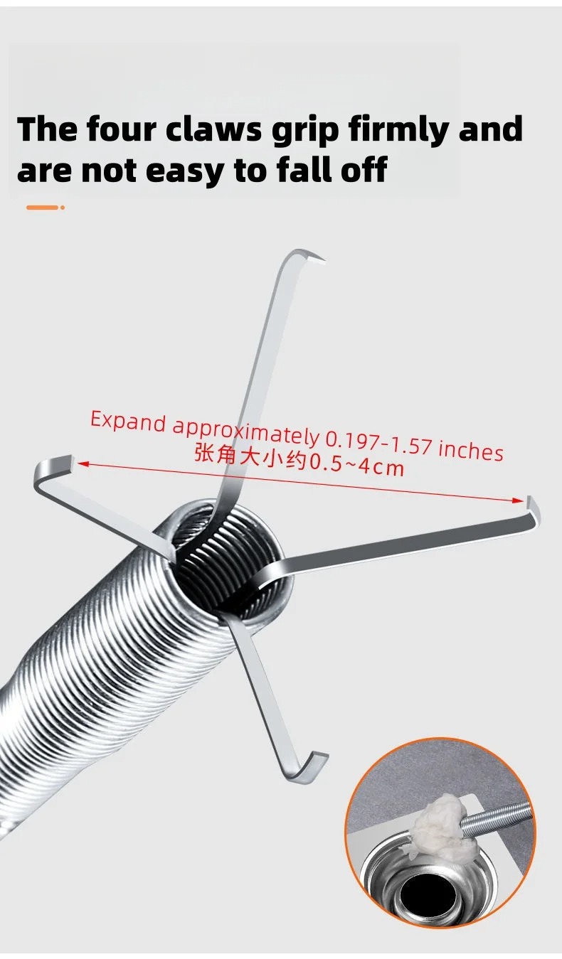Flexible Spring Snake Drain Pi - Drain Snake Flexible incelemesi ve fiyatı