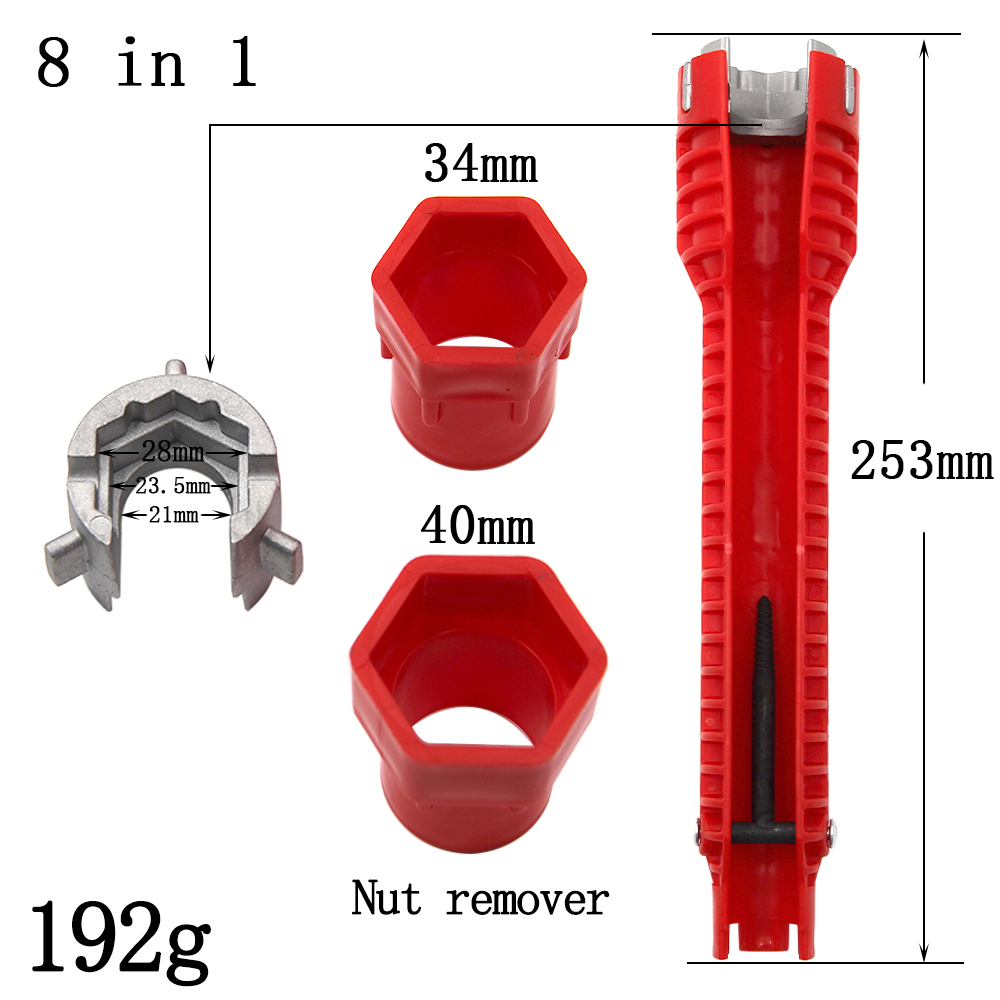 Three head red Sink wrench 8-i - Pipe Freeze Spray incelemesi ve fiyatı