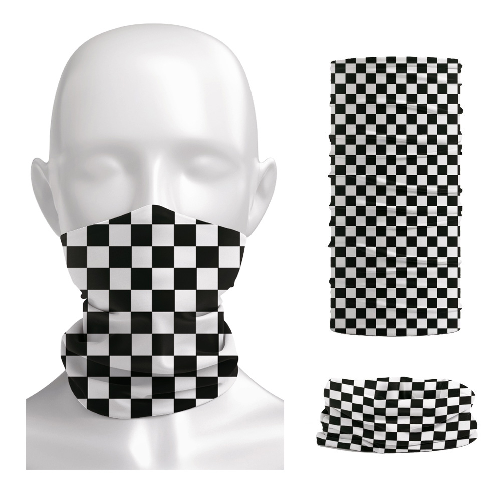 Checkered Ska Printed Headband - Pipe Bending Spring incelemesi ve fiyatı